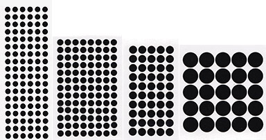 Conductive double sided adhesive carbon-tabs